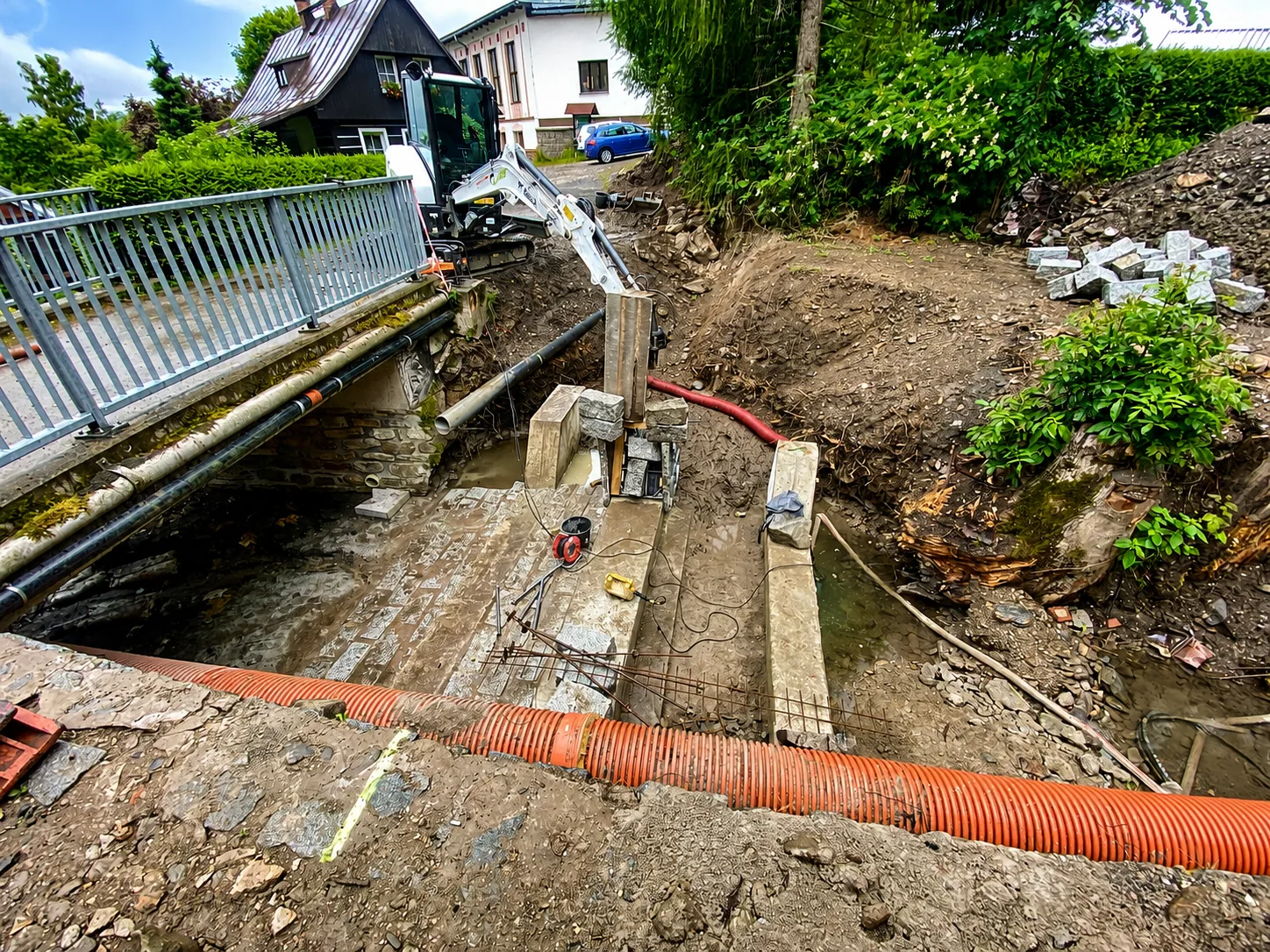 Obnova vodovodní a kanalizační infrastruktury v Rokytnici